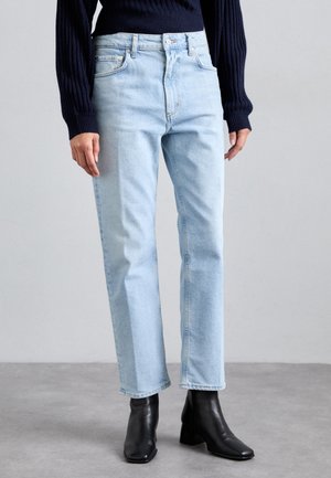 ZURIE ANKLE - Jeans straight leg - Light blue denim