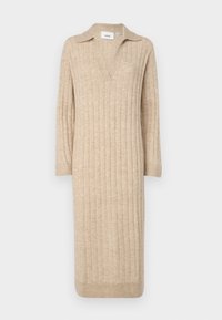 JXOZZY DIVERSE DRESS - Abito in maglia - peyote