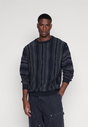 TETON REGULAR FIT - Strickpullover - black grey