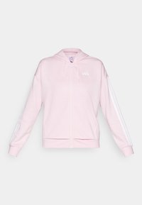 Sweat zippé - clear pink/white