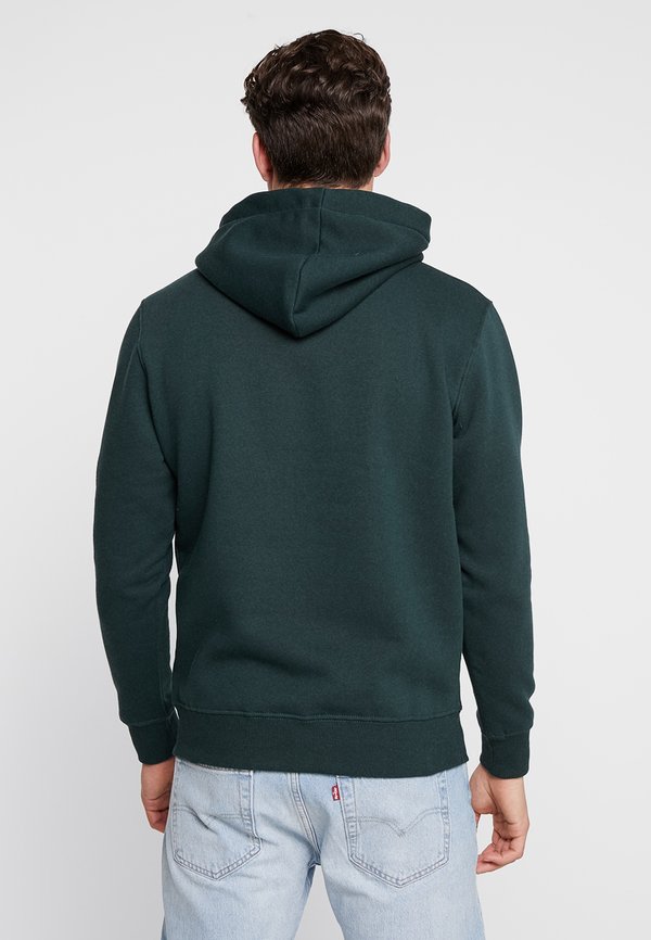 BASIC - Hoodie - dark petrol2