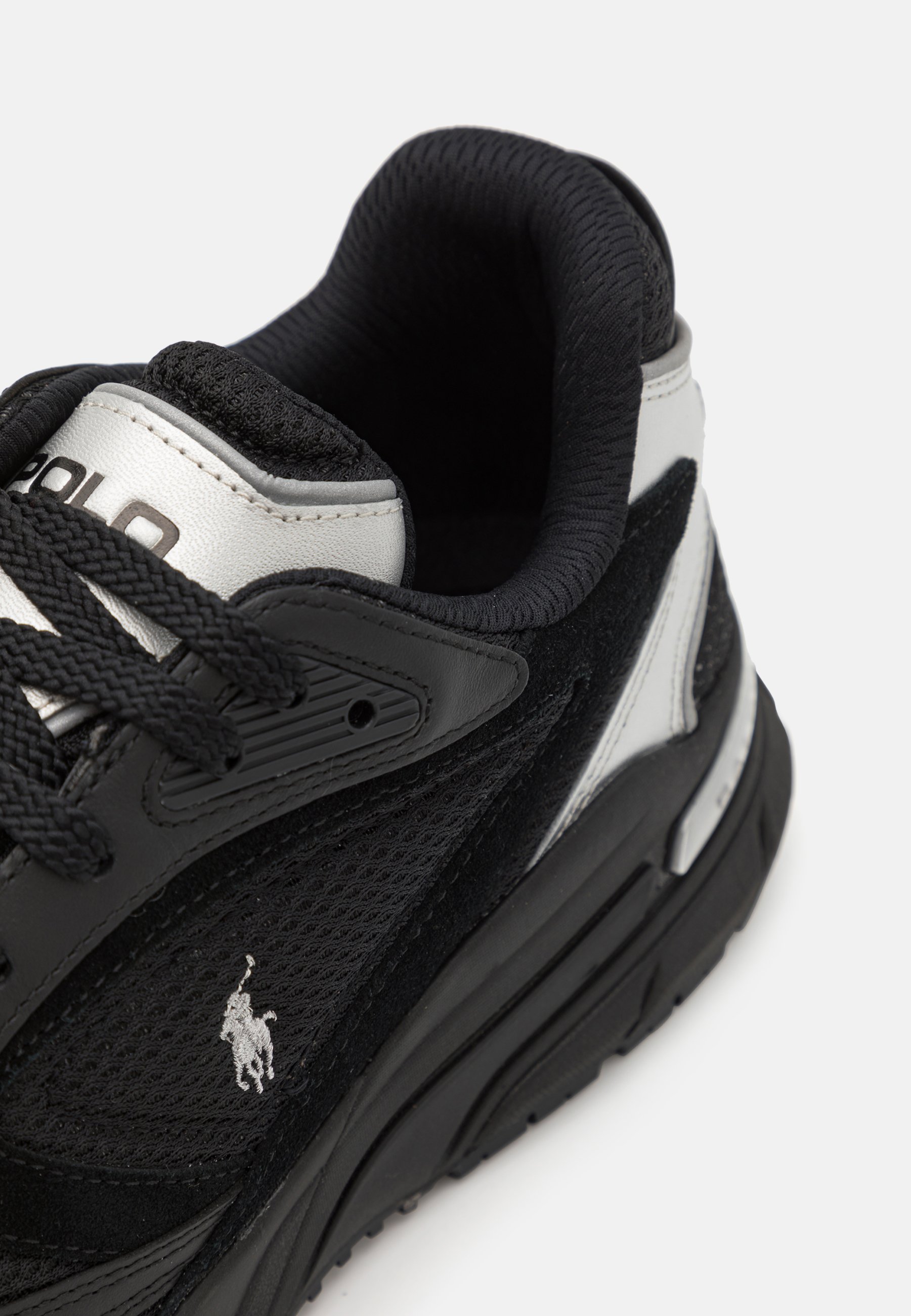 Polo Ralph Lauren TRACKSTR 275 - Trainers - black/silver/black