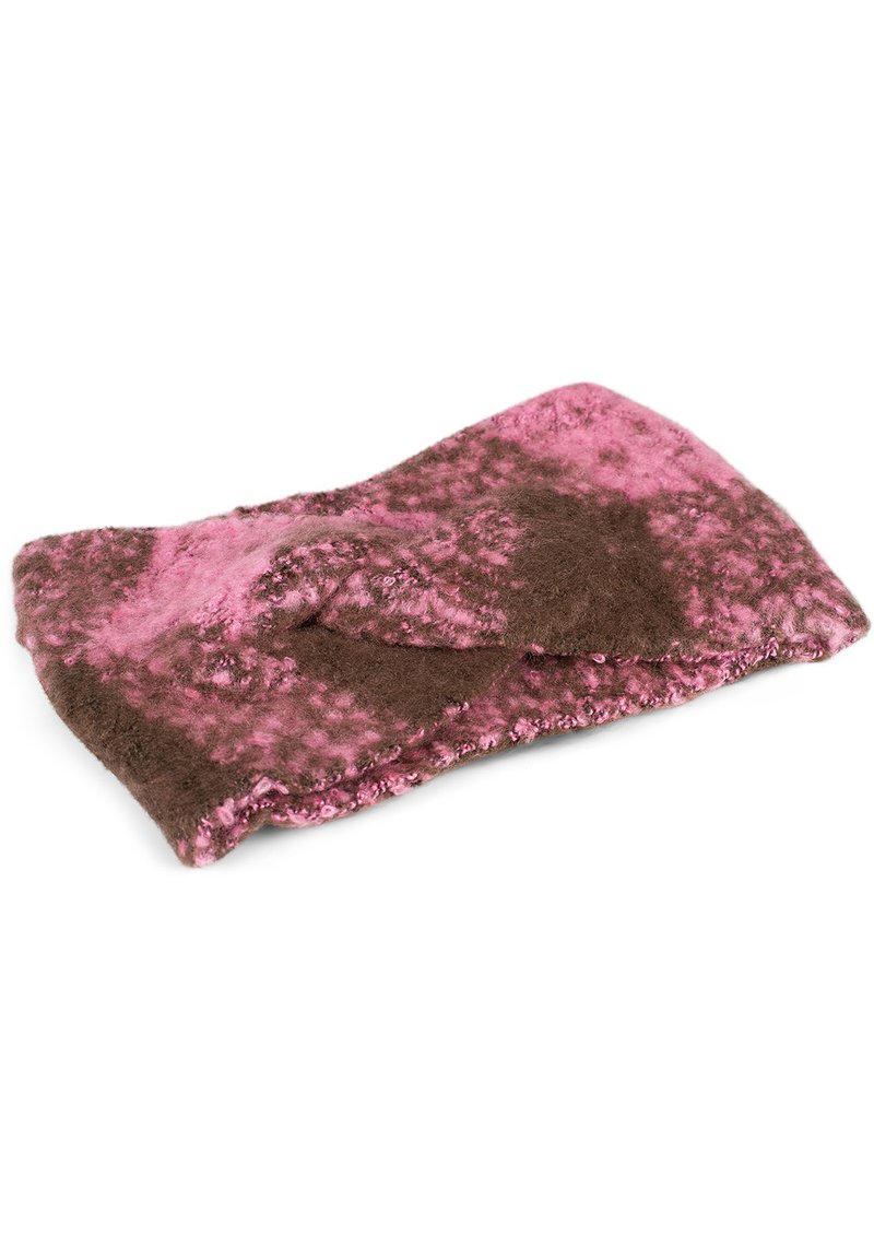 Damen Mützen | STYLEBREAKER Ohrenwärmer pink/braun/pink - FV08559 Damen Mützen | STYLEBREAKER Ohrenwärmer pink/braun/pink - FV08559