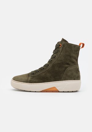Sneaker high - bosco/orange