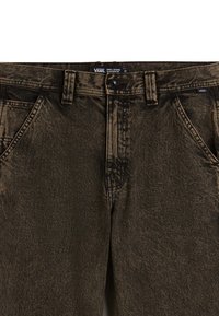 Vans DRILL CHORE CARPENTER ACID WASH  - Straight leg jeans - olive