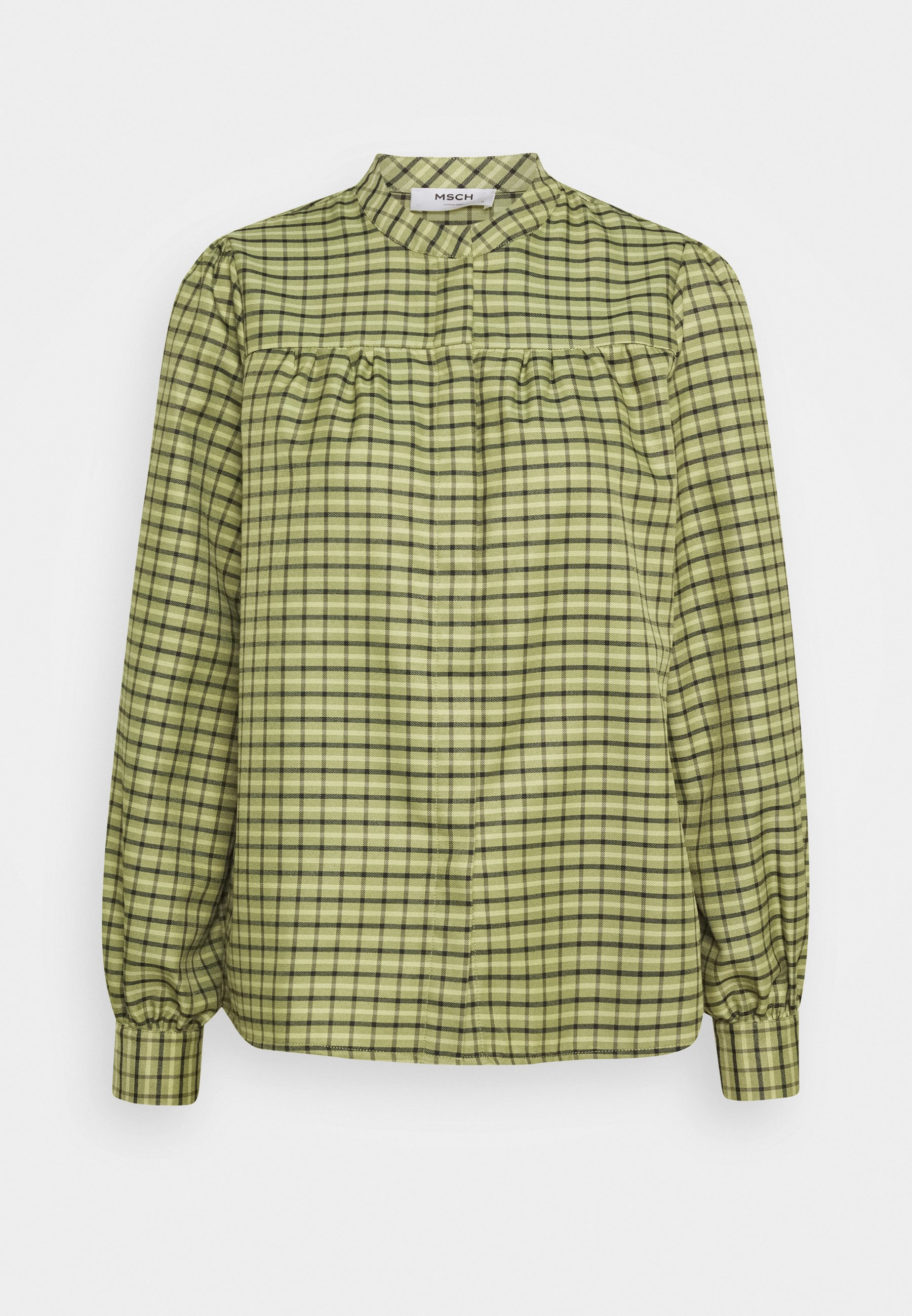 Moss Copenhagen CAMILLE Bluser sage green Zalando.no Dark green Blouses Moss Copenhagen Bluser - Dameklær er billig