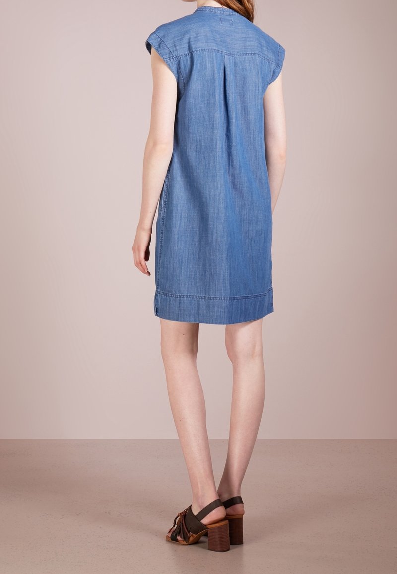 white christmas dresses J.CREW Denim Dress Blau, Women's, Size: XS, Blue main image 0