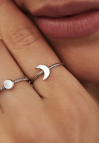 Selected Jewels Ring - silberfarben