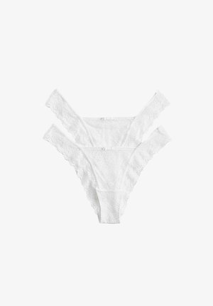 Marks & Spencer, 2 PACK - Brazilian-trusser - white