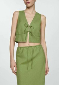 Mango Weste - light green