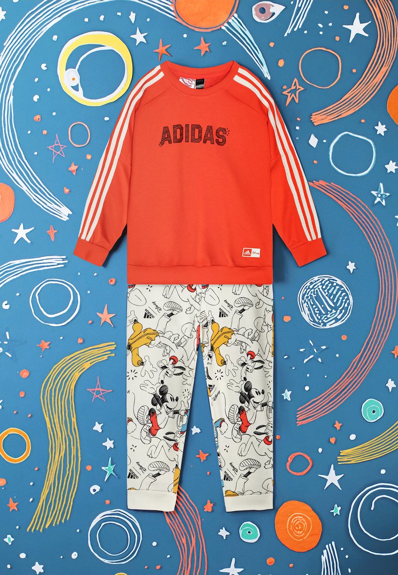 adidas Performance - MICKEY MOUSE UNISEX SET - Sweatshirt - bright red/off white/black/multicolor, Vergrößern