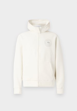 Lacoste Sweater met rits - crystal