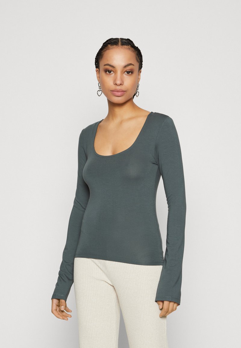 Gina Tricot SOFT TOUCH  - Ilgarankovis viršutinės dalies drabužis - urban chic
