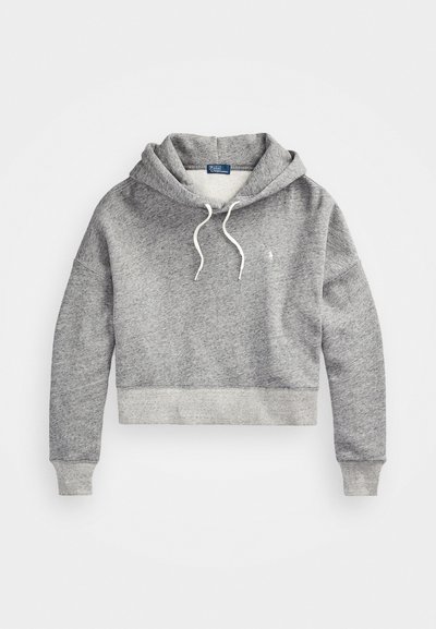 Polo Ralph Lauren LOGO FLEECE HOODIE - Hoodie - vintage salt and pepper heather