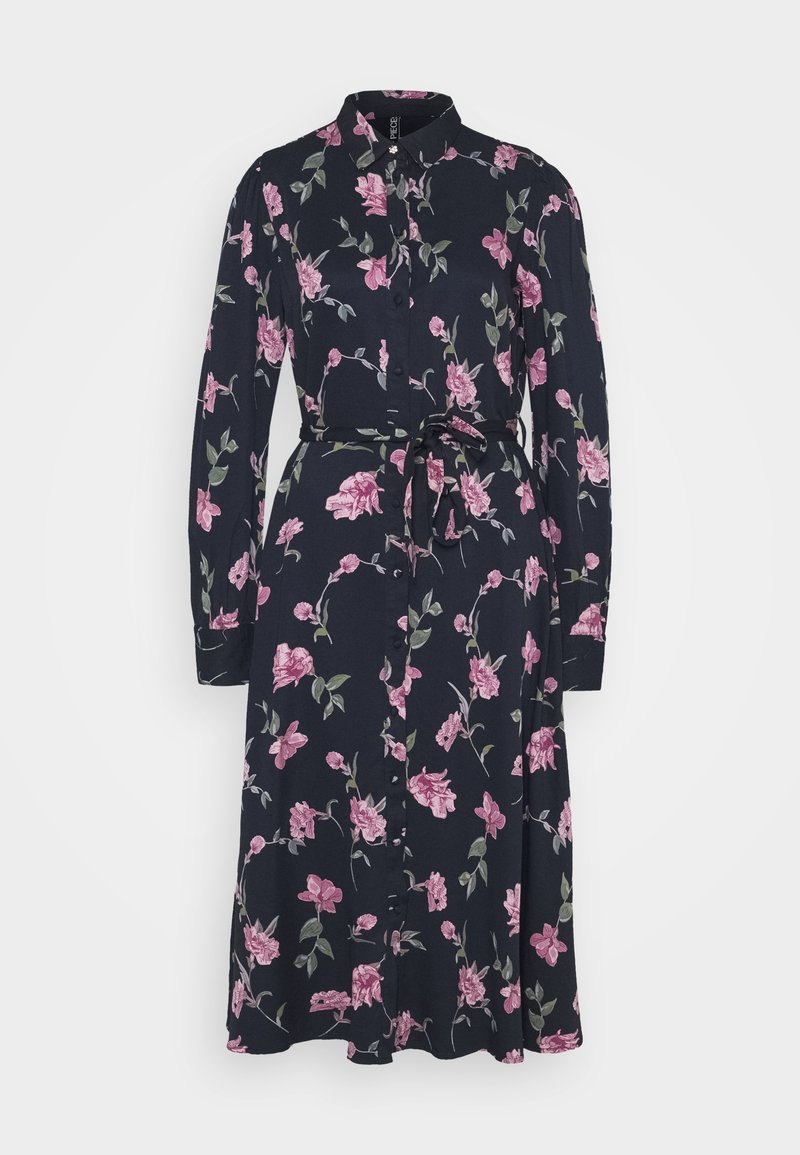 PIECES Tall Blousejurk donkerblauw