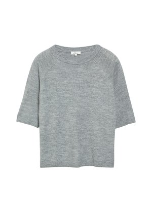 s.Oliver, STRICKPULLOVER - Trui - hellgrau