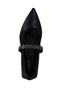 Menbur Riemchenballerina - black