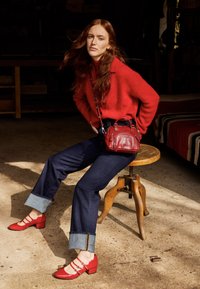nat & nin MACY - Borsa a mano - deep red