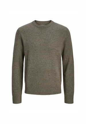 LANGARM - Trui - stone gray