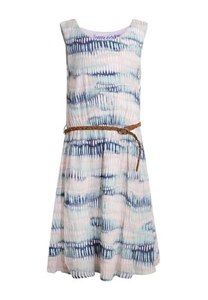 MIT GEFLOCHTENEM GÜRTEL - Sukienka letnia