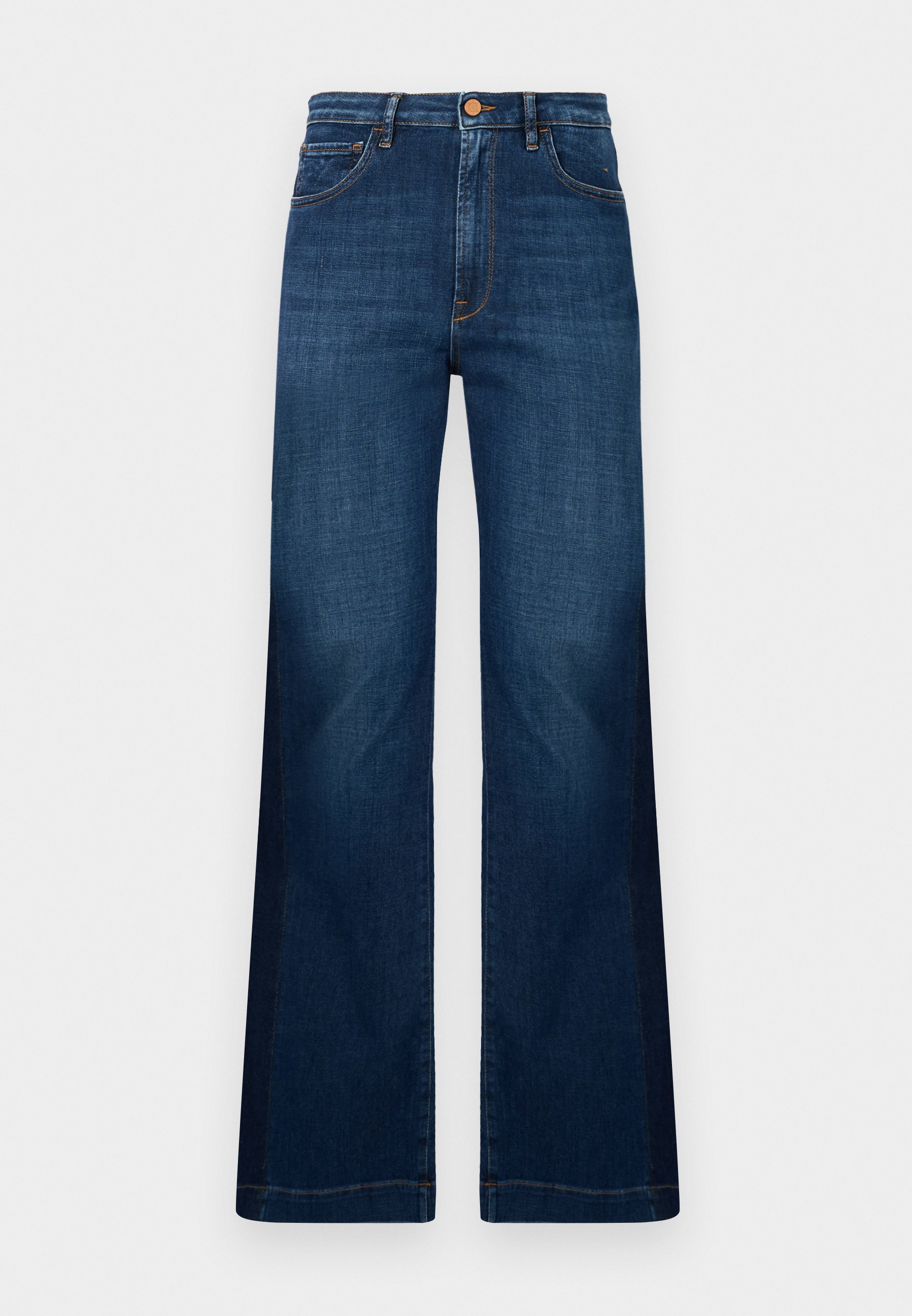 デニム・ジーパン VICTORIA BECKHAM GIGI JEANS Mid denim Gigi low-rise flared jeans | VICTORIA BECKHAM