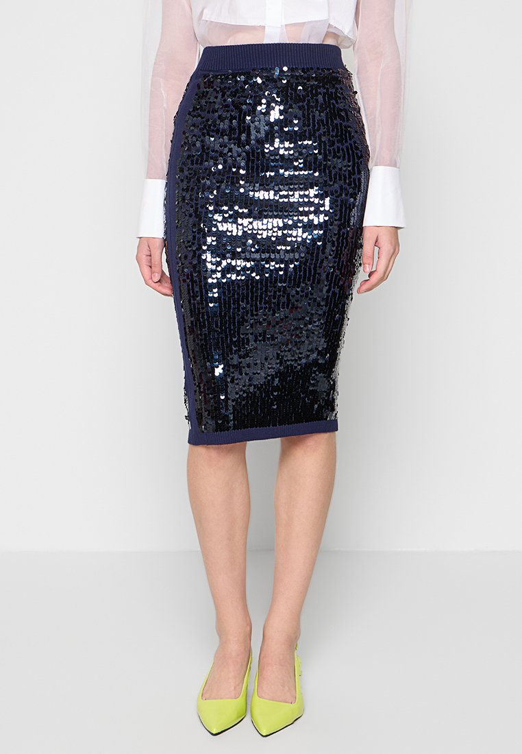 LIU JO Kokerrok blauw LIU JO Kokerrok blauw