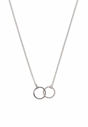 CIRCLES TWIST - Collier - silver-coloured