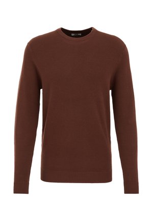 WE Fashion Strickpullover - brown