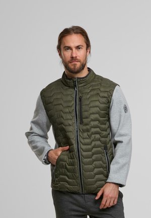 INERLAN ZIP - Winter jacket - dark olive