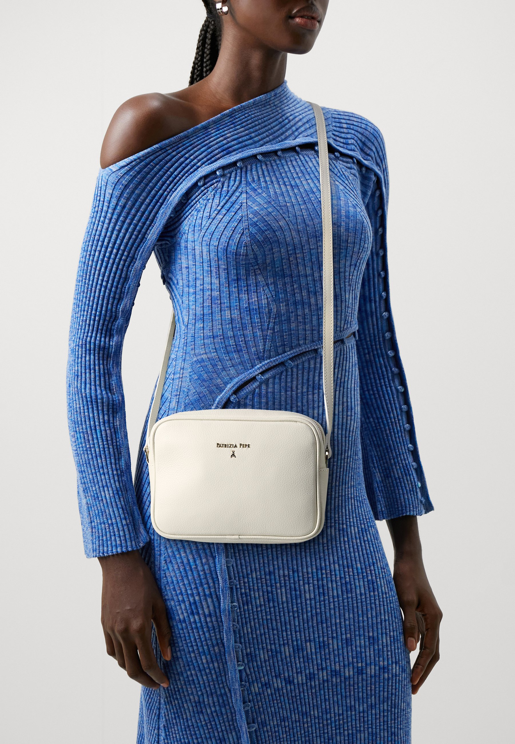 Borse Tracolla Borsa Mare Patrizia Pepe Borsa Nera In Pelle