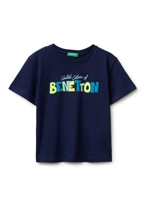 United Colors of Benetton, - T-shirt z nadrukiem