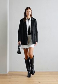 Alma en Pena Cowboy/biker ankle boot - black