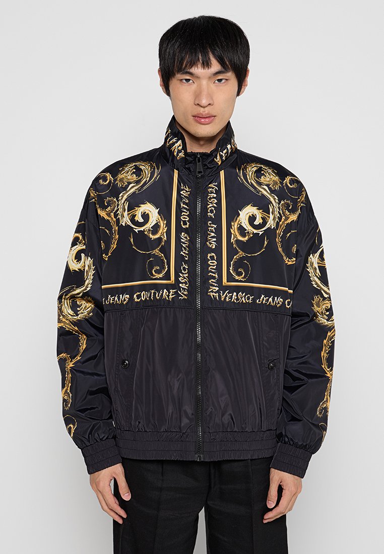 Versace Jeans Couture Lichte jas zwart Versace Jeans Couture Lichte jas zwart