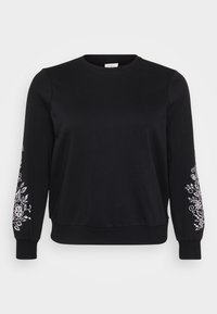 CARJENNA O NECK  - Pusa - black/white