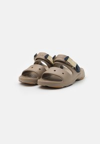 Crocs Páskové sandály  - khaki/multi-coloured