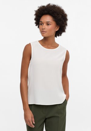 REGULAR FIT - Top - weiß