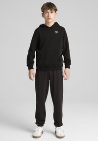 Puma DOWNTOWN GRAPHIC - Jersey con capucha - black