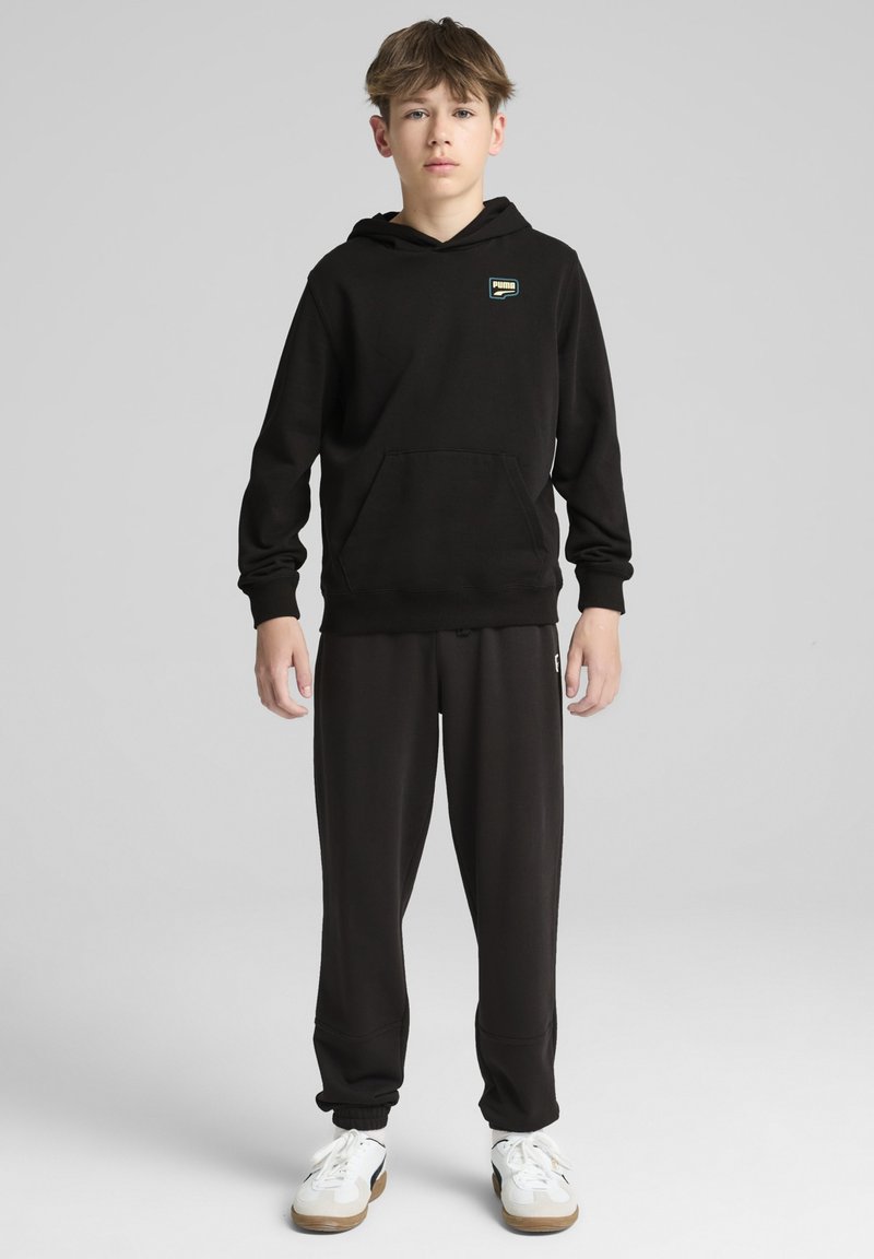 Puma DOWNTOWN GRAPHIC - Jersey con capucha - black