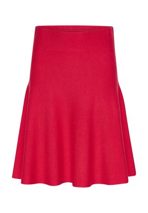 Culture CUANNEMARIE - A-line skirt - chinese red melange