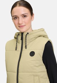 Amber & June Vest - slate green