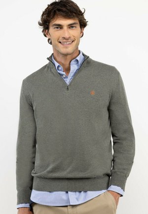 El Ganso, JERSEY CUELLO CAMIONERO - Jersey de punto - verde