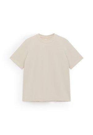 ARKET, PEARL HEAVYWEIGHT - T-shirt basique - light beige
