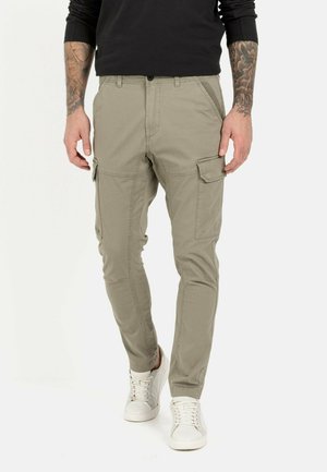 TAPERED FIT - Cargohose - khaki