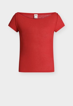 FRANKIE SHORT SLEEVE - Βασικό μπλουζάκι - red