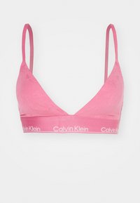 LIGHTLY LINED TRIANGLE ICON COTTON VDAY - Triangle bra - berry pink