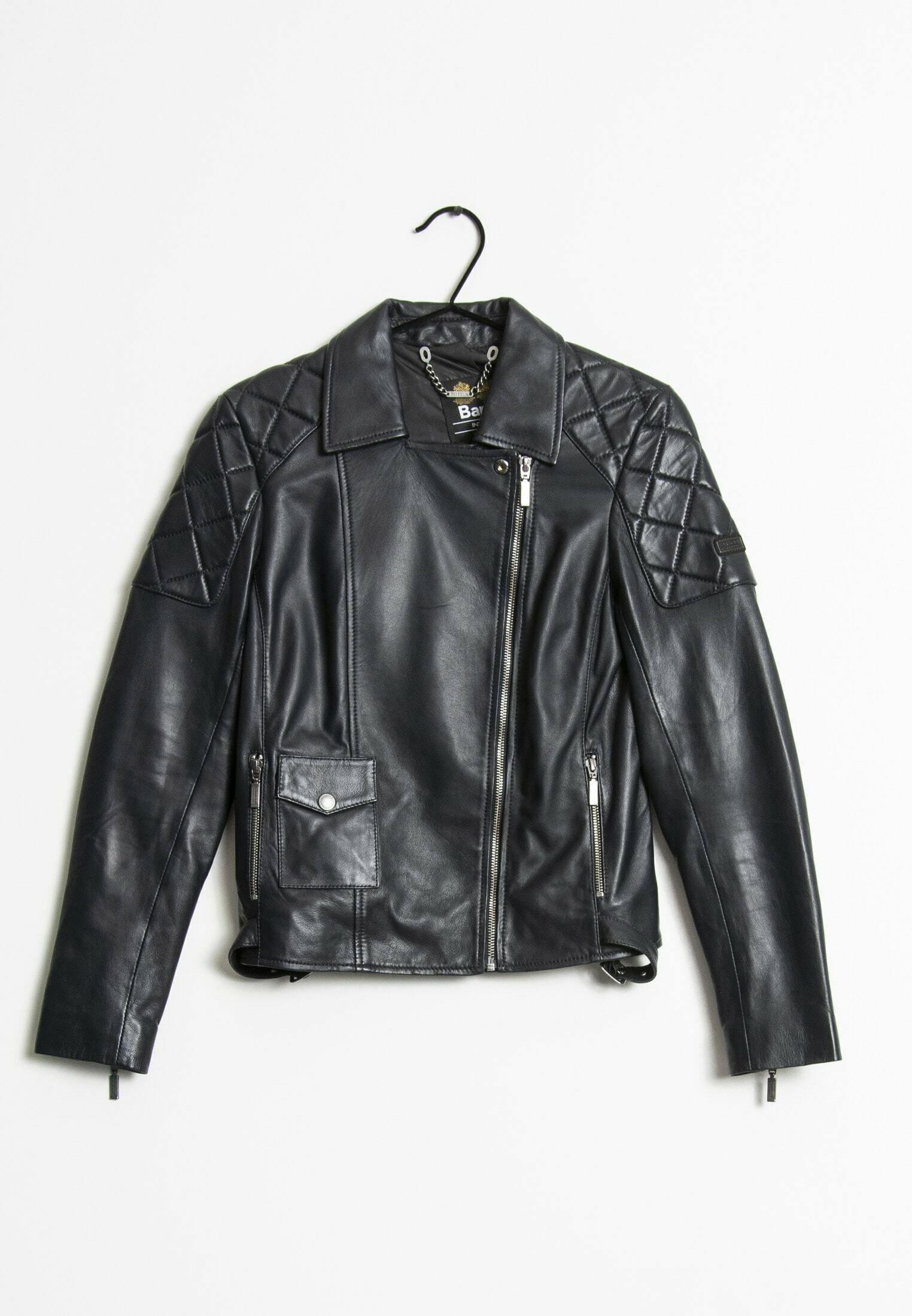 barbour lederjacke