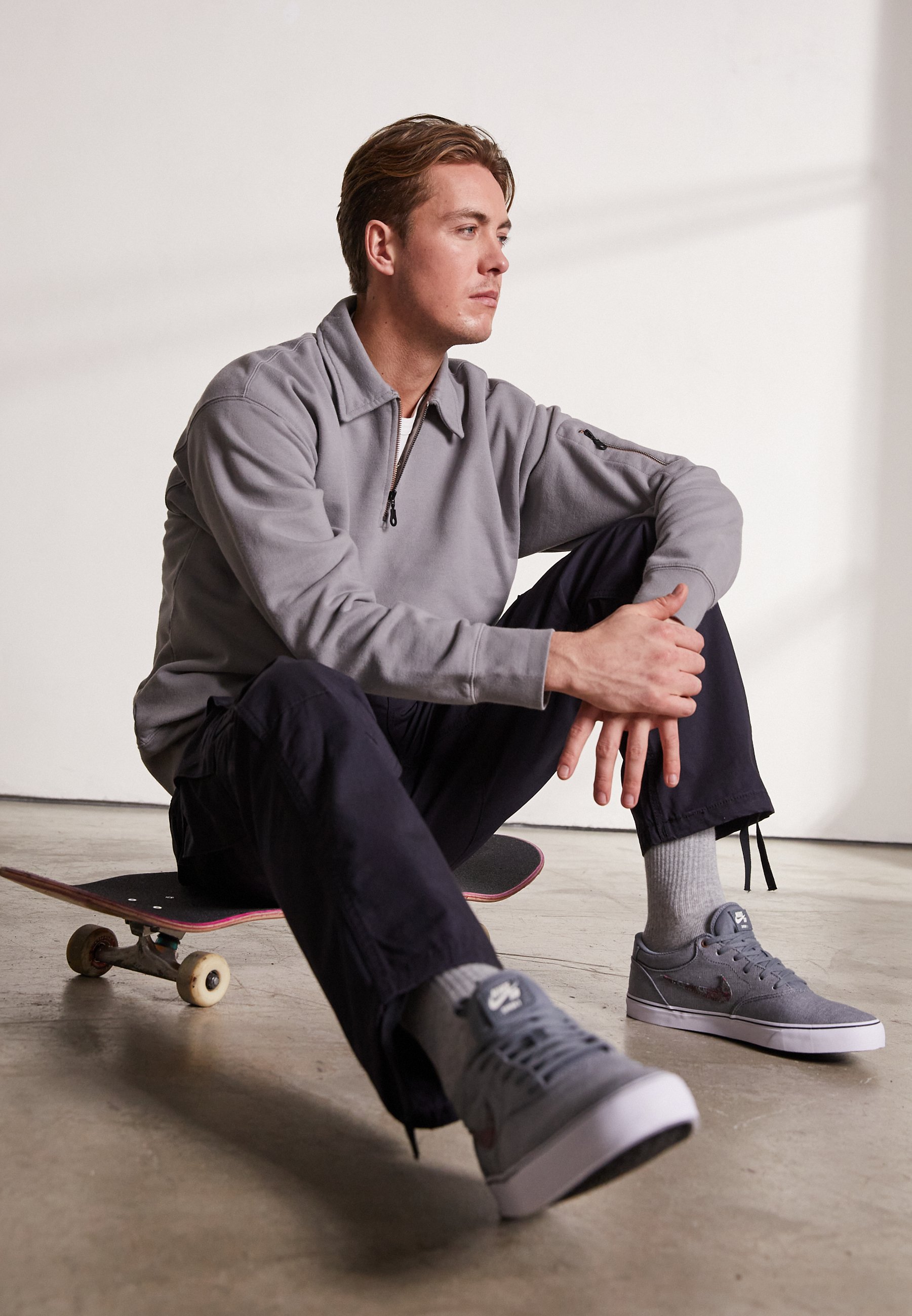 Skateboarding NEW QUARTER ZIP UNISEX 