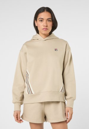 Fila APPAREL SERRETTA HERITAGE TAPE  - Kapuzenpullover - white pepper