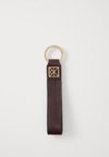COATED EMBLEM - Sleutelhanger - fudge