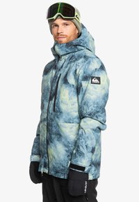 Quiksilver MISSION PRINTED JACKET - Lyžiarska bunda - gel